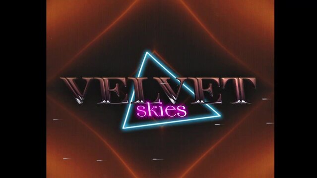 80s Retro Synthwave Neon Text Opener Intro 141 | Cyberpunk VHS Glitch Title Animation & Effects