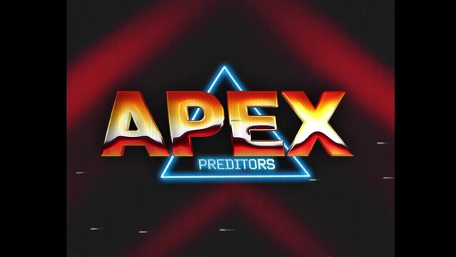 80s Retro Synthwave Neon Text Opener Intro 160 | Cyberpunk VHS Glitch Title Animation & Effects