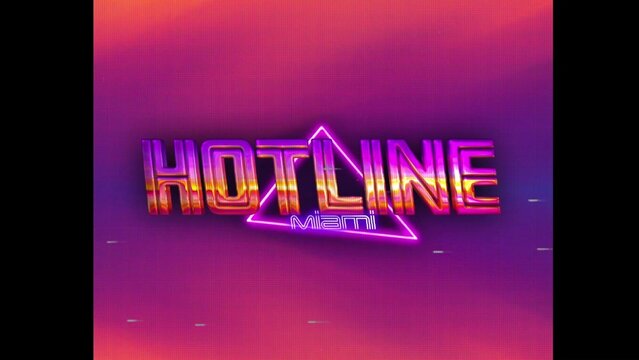 80s Retro Synthwave Neon Text Opener Intro 228 | Cyberpunk VHS Glitch Title Animation & Effects