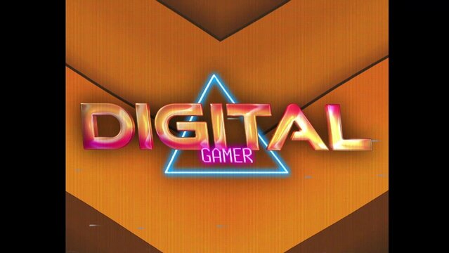 80s Retro Synthwave Neon Text Intro Opener 209 | Cyberpunk VHS Glitch Title Animation & Effects