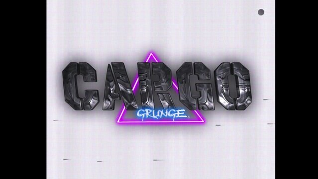 80s Retro Synthwave Neon Text Intro Opener 210 | Cyberpunk VHS Glitch Title Animation & Effects