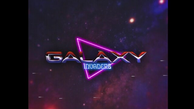 80s Retro Synthwave Neon Text Intro Opener 241 | Cyberpunk VHS Glitch Title Animation & Effects