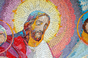 Mosaic of the Last Supper, the Fifth Luminous Mystery of the Rosary – Sanctuary of the Queen of Peace, Medjugorje, Bosnia and Herzegovina. © Adam Ján Figeľ