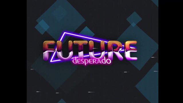 80s Retro Synthwave Neon Text Intro Opener 85 | Cyberpunk VHS Glitch Title Animation & Effects