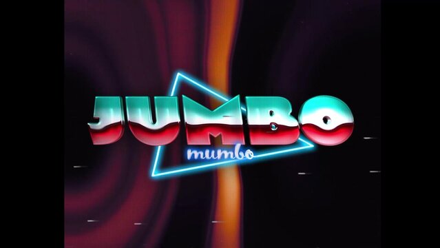 80s Retro Synthwave Neon Text Intro Opener 134 | Cyberpunk VHS Glitch Title Animation & Effects