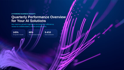 Data background tech with ai wave technology and abstract digital neuron. Music network big with webinar science pattern and line sound ripple. Blue invest light with particle artificial bg.