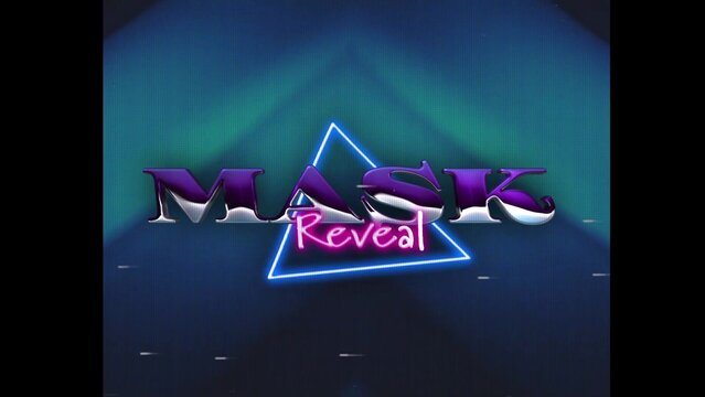 80s Retro Synthwave Neon Text Intro Opener 146 | Cyberpunk VHS Glitch Title Animation & Effects