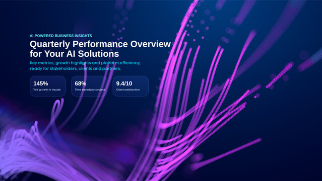 Data background tech with ai wave technology and abstract digital neuron. Music network big with webinar science pattern and line sound ripple. Blue invest light with particle artificial bg.