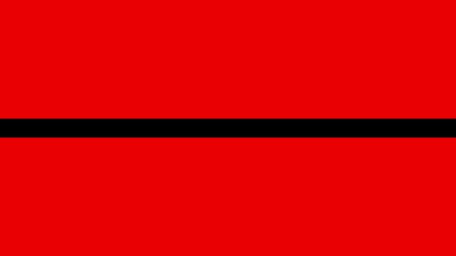 Red strobe bars slide in from the top and bottom, closing and opening green screen chroma key background. Animated loop perfect for chroma keying, Animation of opening and closing the grate.