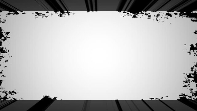 Flicker flashing light retro 4k film transitions effect black background screen overlay grunge abstract. old projector light High quality 4k footage