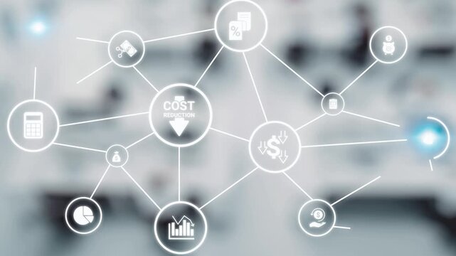 Cost reduction and cost saving through digital transformation, business cost optimization, operational cost reduction, financial savings, and resource efficiency strategies for business success. Spire