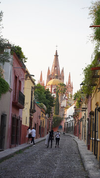 City street impressions from San Miguel de Allende in Mexico.