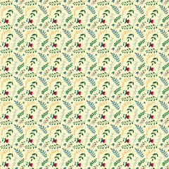 Obraz premium A Bunnies seamless pattern and background design.