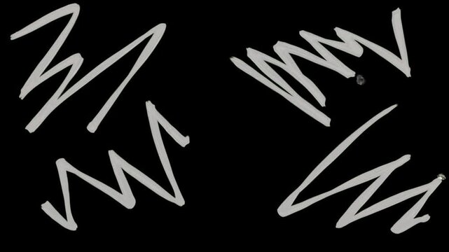 Hand-drawn animated eclipse on old film strip