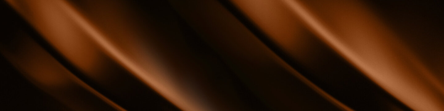 Illustration of very fine silk or satin fabric with deep folds. In Bronze, Cooper (copper), and Deep Brown. This color combination is usually used to give a luxurious, expensive, and elegant impressio