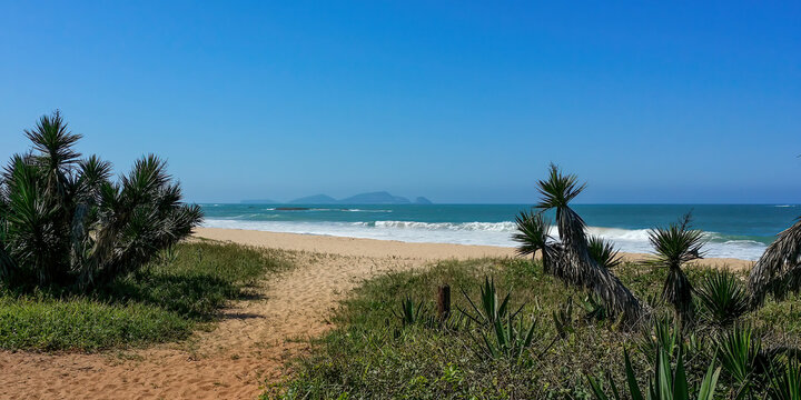 Beach at Maca&eacute;, located in the Brazilian state of Rio de Janeiro, Brazil