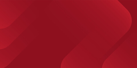 Fototapeta premium Modern red background. Modern simple red geometric design. Minimal shapes. Suit for booklet brochure banner poster website flyer cover corporate simple abstract