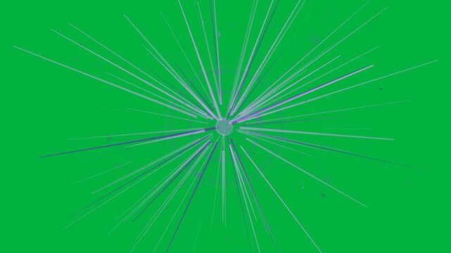 Frame 1 starting, orb growing spikes pulsing rings firing shards forming burst on transparent bg
