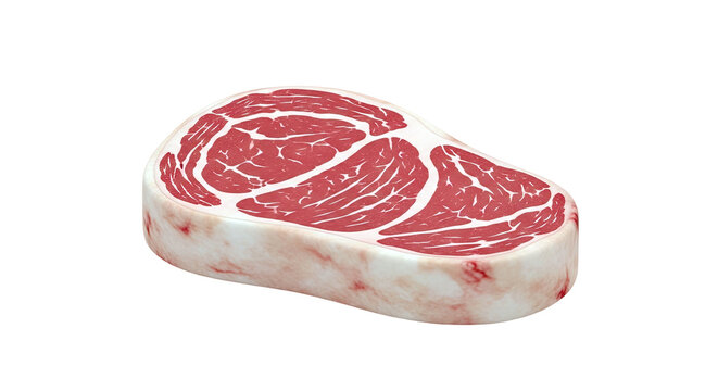 Raw Ribeye Steak