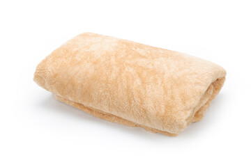 A Pack of Coral Fleece Blanket on White Background © 张 敏建