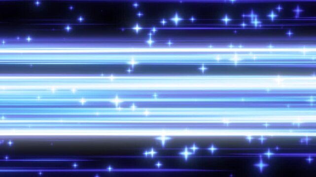 横に流れる集中線