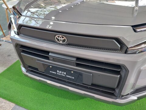 Toyota rav4 at Alabang Town Center in Muntinlupa, Philippines.