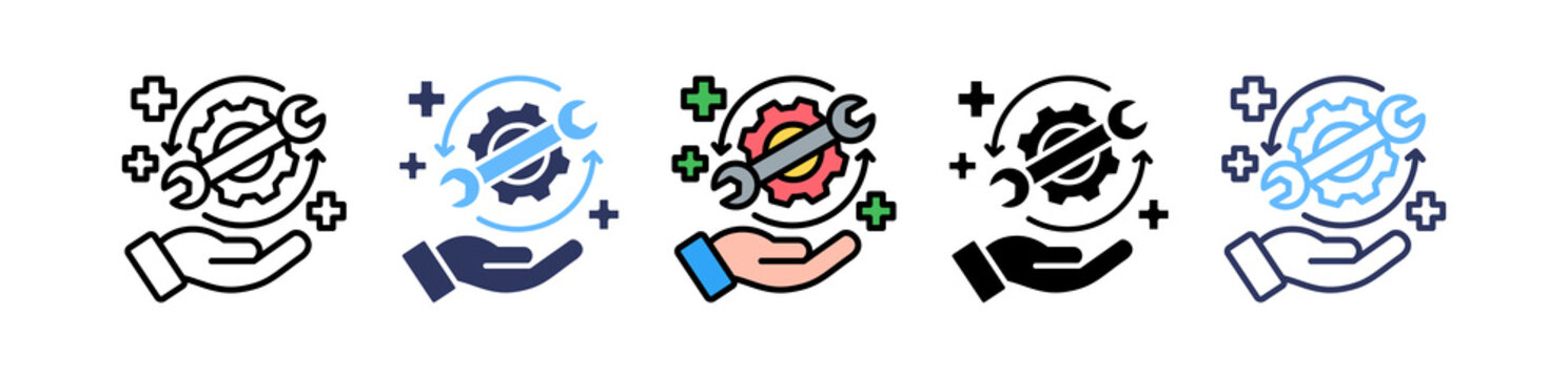 Service Restoration multiple icon