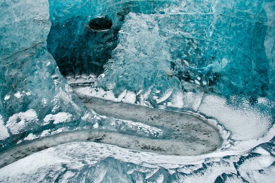 stream in Iceland Glacier