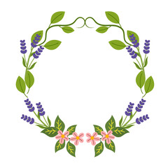 Fototapeta premium Floral Frame