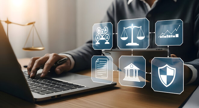 Digital law and justice a modern representation of legal technology and online legal services