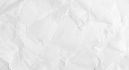 Obraz premium White paper background with light rough patches and wide blank copy space