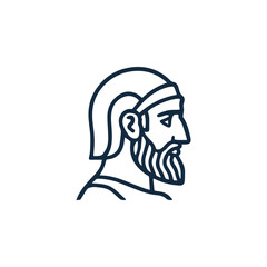Naklejka premium Cyrus the Great Logo 