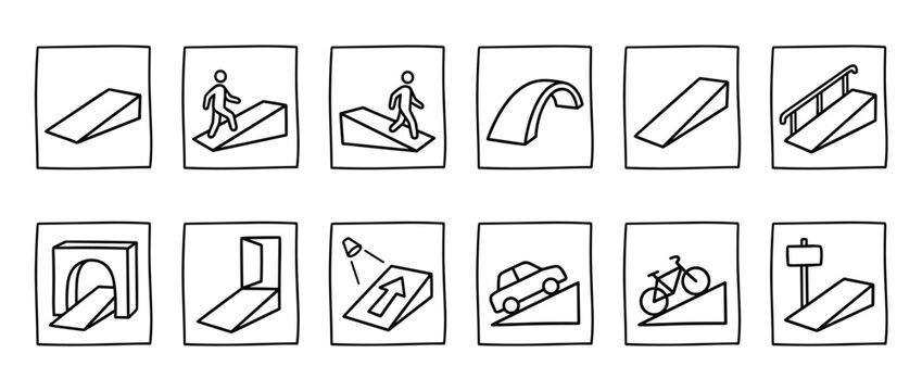 Boost Ramp Icon Ramps Icons-Bilder: Stock-Fotos & -Videos. | Adobe Stock