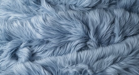 Obraz premium Soft textured indigo fur background with minimal shadowing for decorative use