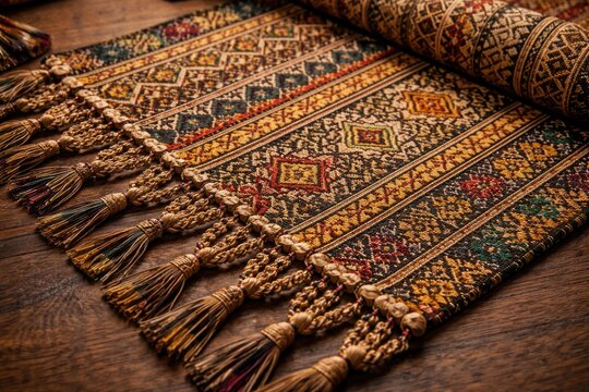 Unique Indonesian Fiber Art Known as Kecibeling with Traditional Patterns