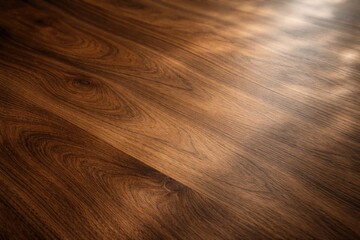 Fototapeta premium walnut wood texture background with soft daylight and copy space