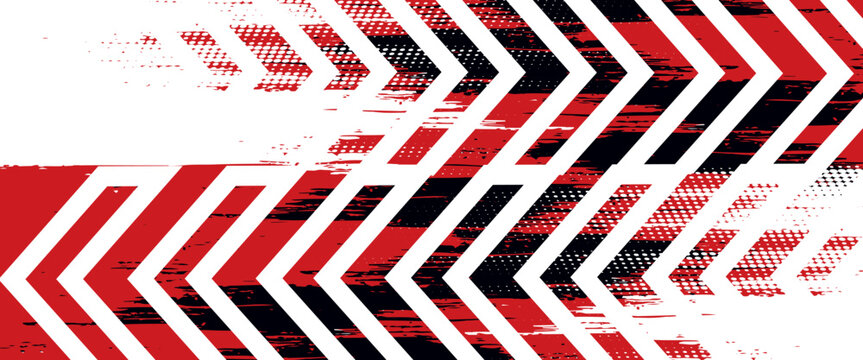 Exclusive red and black color combination sport racing car livery design,