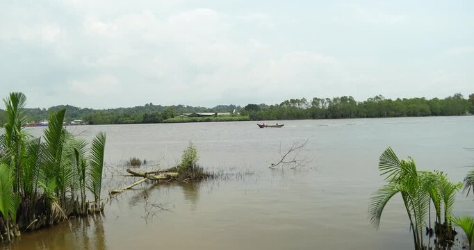 One Of The Bigest River Of Bintulu, stretching From Bintulu Town To The open Sea and also for the transportation boeat and small ship cargo.