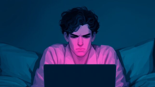 The Solopreneur Era: Freedom, Chaos and Identity, Late Night Persistence: Person Resolving Website Issue at 2AM with Exhaustion and Resolve
