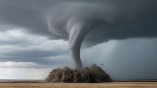 모래폭풍 허리케인 비주얼Sandstorm Hurricane Visual
