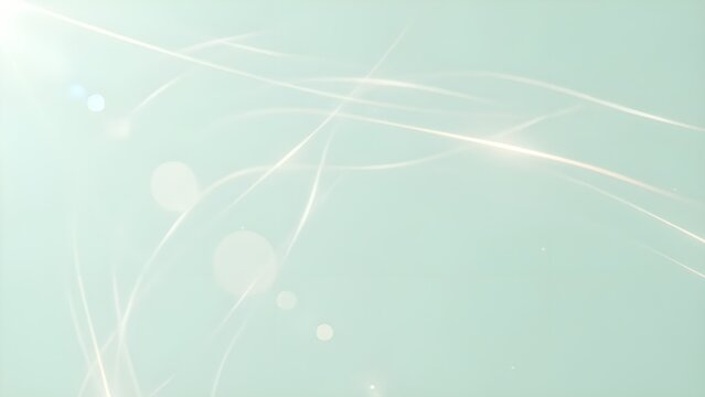 민트색 트렌디한 빛이 환하게 비추는 차분한 바탕It's a calm background with mint-colored trendy light