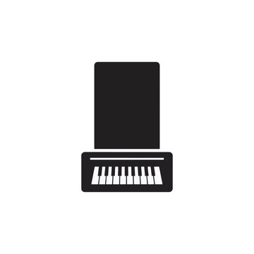 Black and white USB flash drive computer memory storage vector illustration