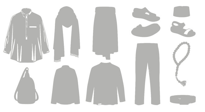Men's Muslim Fashion Apparel and Prayer Accessories Collection