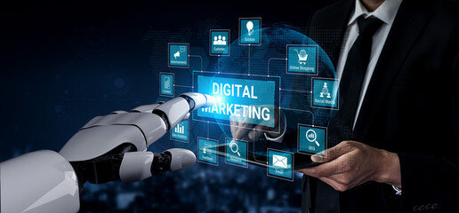 AI enhances marketing by analyzing trends, automating campaigns, and optimizing engagement for...