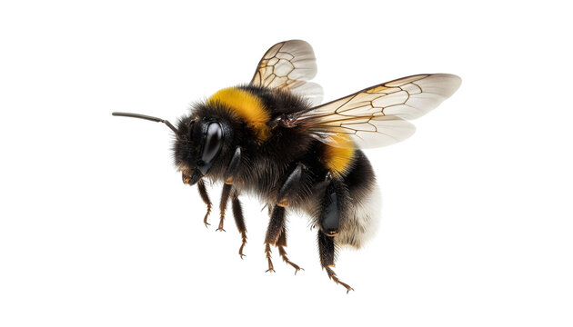 bee isolated on png background