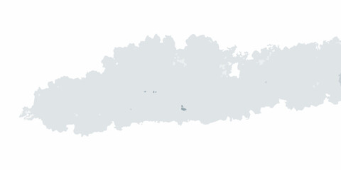 Abstract gray shape resembling landmass with small dark spots © Shobuj