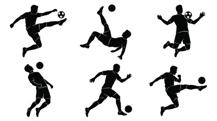 soccer shoot silhouettes © MR7