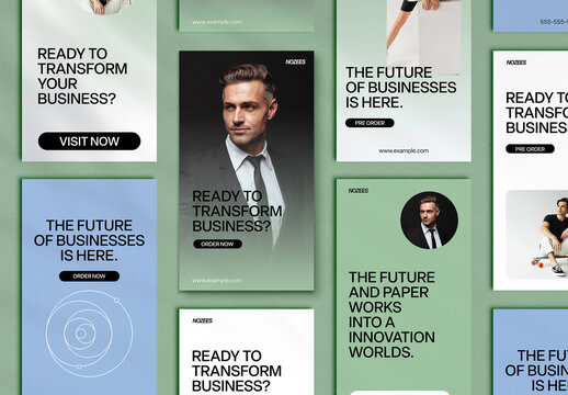 Corporate Business Social Media Post Design