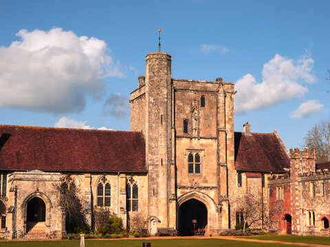 Hospital of St Cross, Almshouse, Winchester, England, UK.
