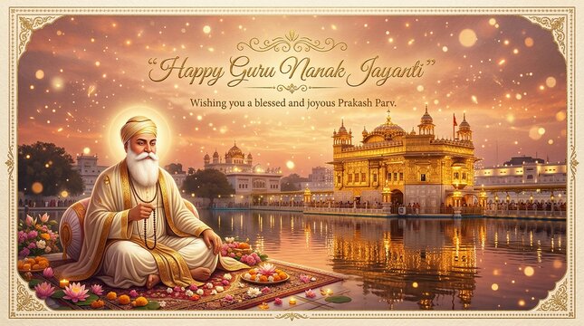 Guru Nanak Jayanti Celebration: Golden Temple Amritsar, Devotee, Prakash Parv